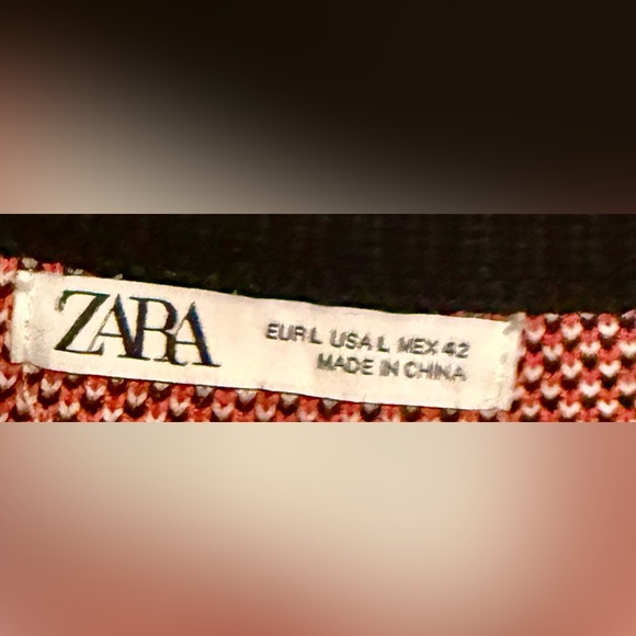 Zara Black and Red Jacket - Picture 7 of 7